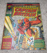 Captain Britain 8 1st Psylocke  Vol 1 MCU? HTF  UK LOT Avengers Xmen 97 picture