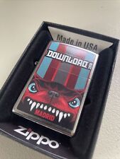 Download Madrid Festival Zippo Lighter Silver Base Colour with Box picture