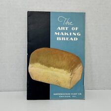 1935 Northwest Yeast Co Art of Making Bread Vintage Recipes Booklet - 29 pages picture