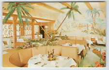 Postcard Vintage Heddy's Hawaiian Bamboo Room & Tropical Bar in Echo Lake, PA picture
