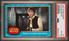 1977 STAR WARS SPACE PIRATE HAN SOLO PSA 4 Card #4 Harrison Ford picture