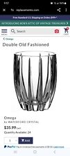 1 Waterford Old Fashioned Marquis Crystal Glass For Drinking.  picture