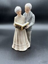 Enesco  Treasured Memories “50 Years Together” E-3250 Ceramic Figurine 1983 picture
