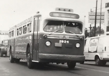 1970s SEPTA Bus #2924 Oregon Ave B&W Photograph Philadelphia PA picture