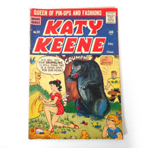 Katy Keene No 32 Queen of Pinups 1957 Comic Bill Woggon Art Cutouts Intact picture