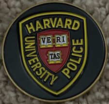 Official Harvard University Police Boston Massachusetts Challenge Coin picture