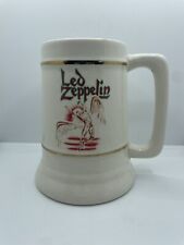 Vintage Led Zeppelin Stein Mug 1995 Angel Graphic ~6 Inches Tall picture