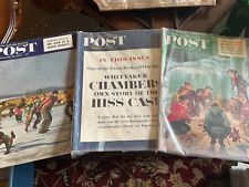 SATURDAY EVENING POST LOT OF 3, JAN 26 1952, FEB 9, 23 1952, EXCELLENT picture