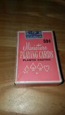 Vintage Whitman Miniature Playing Cards Sealed No. 8150 picture
