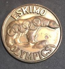 1965 Fairbanks Alaska Chamber Commerce World’s Eskimo Olympics Award Medallion picture