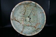 Ancient Islamic Kashan Ceramic Glazed Pottery Bowl Circa 10th - 12th Century picture
