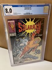 Solarman 1 CGC 8.0 🔥1989 NWSTND🔥1st Issue Marvel Comics🔥Mike Zeck🔥 picture