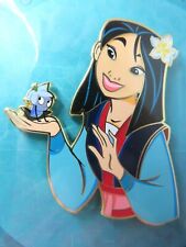Disney Pin Artland UK Princess & Friends Mulan & Cri-kee LE 250 picture