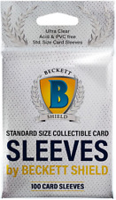 Beckett Shield Standard Card Sleeves 100 pcs (63x88mm) | Double Sleeping Cases picture