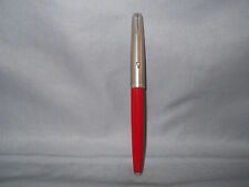 Parker Vintage 61 Chrome Cap Red Rage Fountain Pen--uninked--medium picture