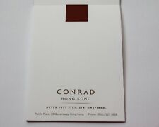 Conrad Hong Kong Luxury Hotel Notepad Note Pad Stationary New picture