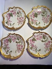 Vintage Rosenthal RC Savoy Germany Plates with Delicate Hand Painted Flowers picture