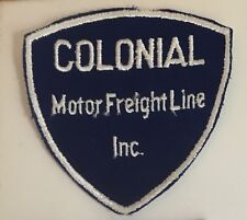 Colonial Motor Freight Line, Inc driver patch 4X4 #4132 picture