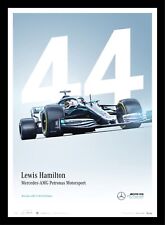 Lewis Hamilton Formula 1 2019 Mercedes AMG Petronas Art Print Poster LtdEd 1000 picture