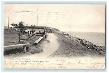 1906 Fort Sewall, Marblehead, Massachusetts MA Antique Posted Postcard picture
