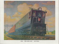 Pennsylvania Railroad 1959 color print The New Day P5a Loco by Grif Teller 1934 picture
