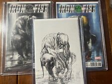 IRON FIST #1 5/17 DELL OTTO Variant Covers SET Of 3 NEW NM TOPLOADERS UNREAD picture