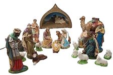 Fontanini Heirloom Nativity Set Large 8in Tall 21 Pieces Lot with Creche picture