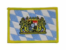 Bavaria Bavarian Lion Crest Germany Country Flag Iron On Patch picture