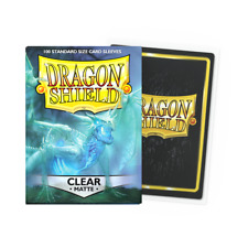 Dragon Shield MATTE - 100 Standard Size Sleeves Protective Envelopes - MTG Pokemon picture