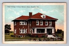 Franklin IN-Indiana, Boys Cottage, Indiana Masonic Home, Vintage Postcard picture
