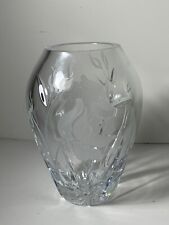 Lenox Masterpiece Collection Crystal Rose Vase 6.5 in. picture