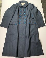  WWI FRENCH M1915 HORIZON BLUE WOOL WINTER OVERCOAT GREATCOAT- SIZE 4 (46-48R) picture