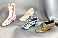 Steps in Time Resin Shoes Lot Of 4 picture