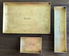 Best Made Co. Brass 3 Piece Spare Parts Trays - Made in the USA picture