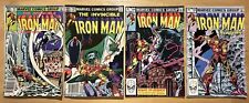 The Invincible Iron Man #161, #162, #164, #165 Marvel Bronze Age Comic Book Lot picture