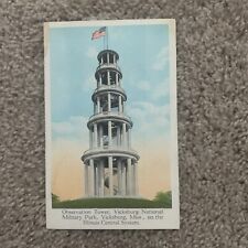Vicksburg MS-Mississippi, Illinois Central Railroad Postcard Tower Unposted picture