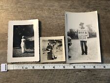 Vintage 1950’s Black and White Photos Union Protest & Poses picture