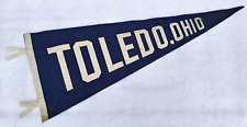 Vintage Toledo OH Ohio Pennant 29