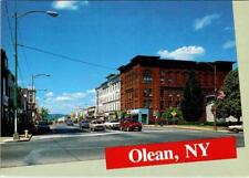 Olean, NY New York  NORTH UNION STREET SCENE  Cattaraugus County  4X6 Postcard picture