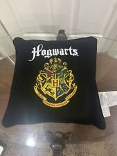 Wizarding World Of Harry Potter Hogwarts  15x15 Throw Pillow in Black Crescent picture