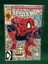 August 1990 Spider-Man #1 Green Cover McFarlane Marvel, “TORMENT” Part 1 Of 5 picture