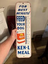 Original Ken-L-Meal Dog Food Wall Advertising Thermometer picture