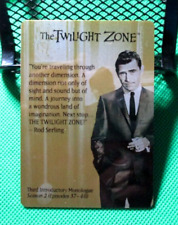 THE TWILIGHT ZONE ROD SERLING EDITION M2 OPENING MONOLOGUES METAL CASE TOPPER picture