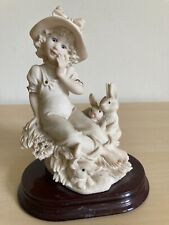 Vintage Giuseppe Armani Figurine Bonny 1973 Made in Italy Florence Signed 6.5