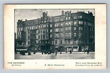 Buffalo NY-New York, The Genesee Hotel, Antique Early Vintage Souvenir Postcard picture