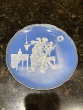 Vinage Ardalt Importing Blue Porcelain Greek Mythology Decorative Plate Japan picture