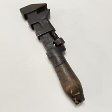 Antique P. S. & W. Co. CLEVELAND 8” Adjustable Monkey, Nut, Pipe Wrench picture