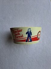 Vintage 1980s Deka Cracker Jack Cereal Bowl With Sailor Jack & Bingo, Nice picture