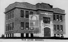 Max High School Building McLean County North Dakota ND Reprint Postcard picture