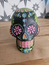 Sugar Skull Day Of The Dead Halloween Decor Dia De Los Muertos Resin Decoration  picture
